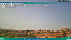 view from Mandas on 2025-05-18