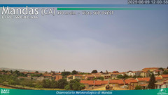 view from Mandas on 2025-06-09