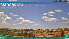 view from Mandas on 2025-06-18