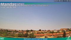 view from Mandas on 2025-06-23