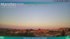 view from Mandas on 2025-07-01
