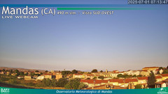 view from Mandas on 2025-07-01