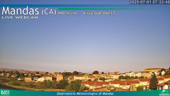 view from Mandas on 2025-07-01