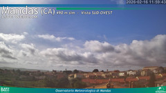 view from Mandas on 2026-02-16