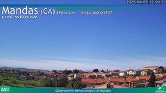 view from Mandas on 2026-04-09