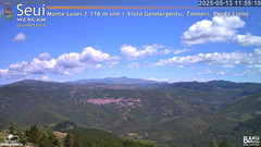 view from Monte Lusei Panoramica on 2025-05-13