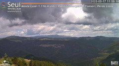 view from Monte Lusei Panoramica on 2025-05-17