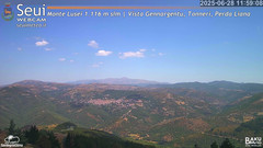 view from Monte Lusei Panoramica on 2025-06-28