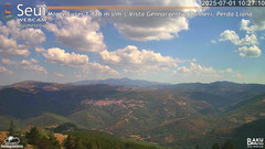 view from Monte Lusei Panoramica on 2025-07-01