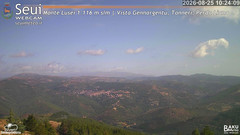 view from Monte Lusei Panoramica on 2026-08-25