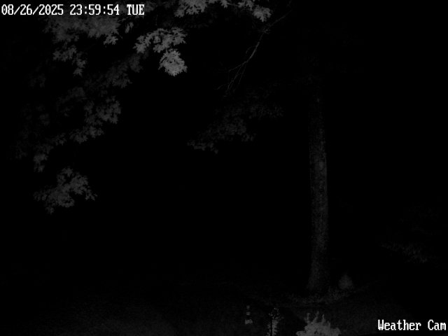 time-lapse frame, Sparta WX webcam