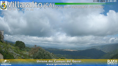 view from Villasalto on 2026-04-13