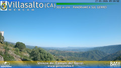 view from Villasalto on 2026-05-27