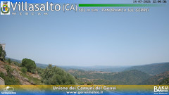 view from Villasalto on 2026-07-14