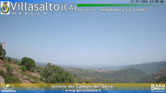view from Villasalto on 2026-07-17