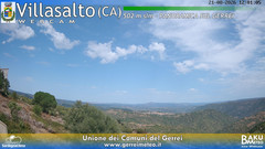 view from Villasalto on 2026-08-21