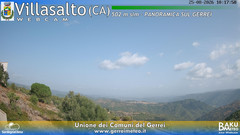 view from Villasalto on 2026-08-25