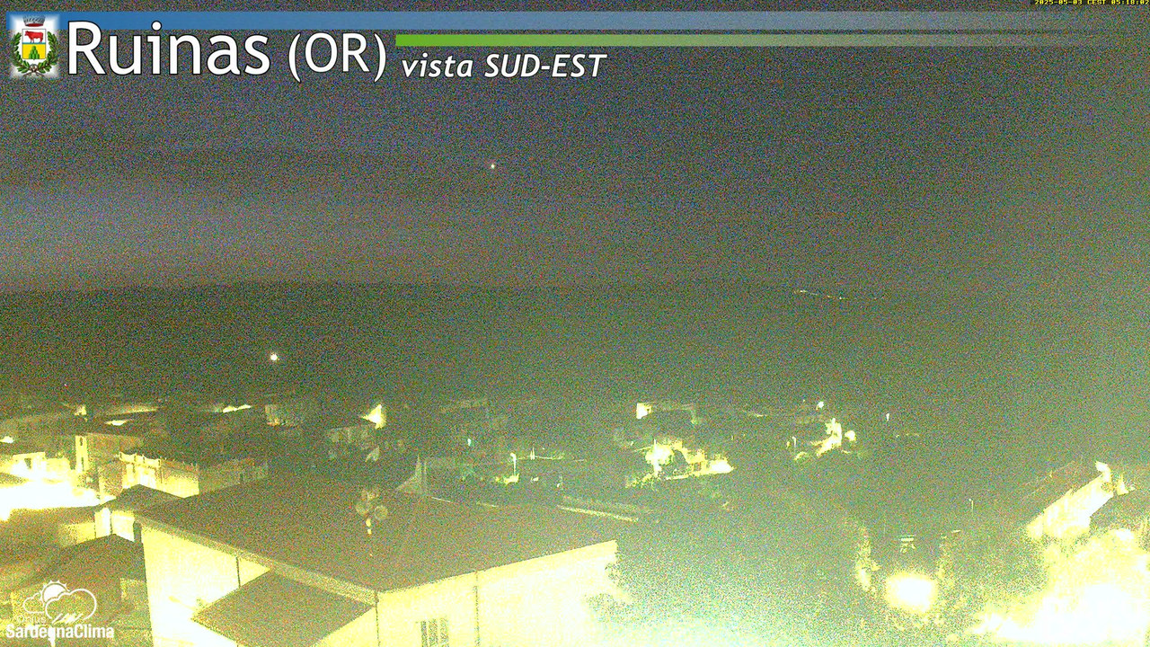 time-lapse frame, Ruinas SE webcam
