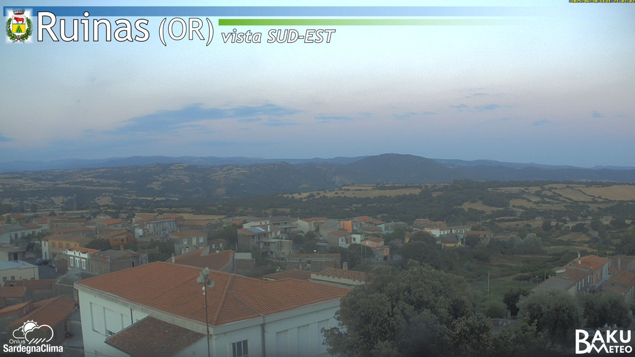 time-lapse frame, Ruinas SE webcam