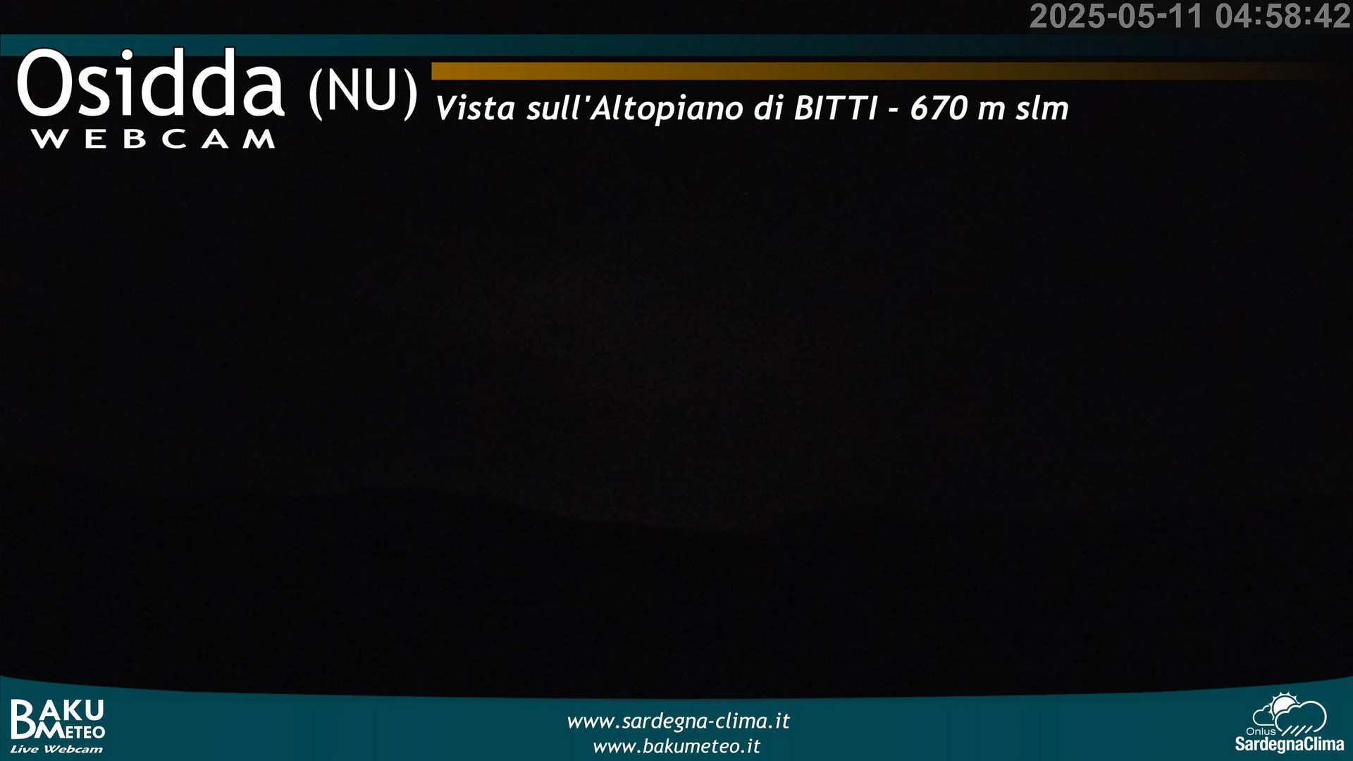 time-lapse frame, Osidda webcam