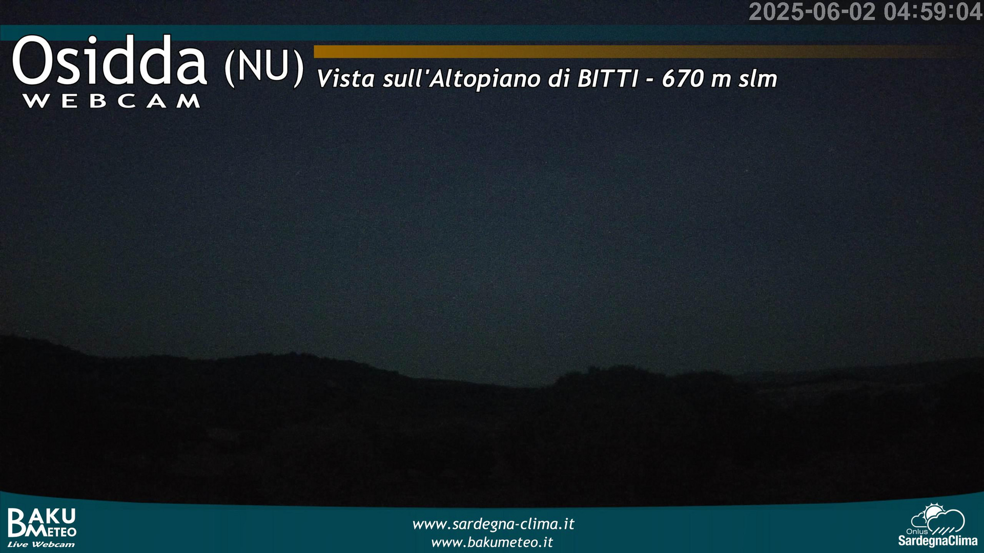 time-lapse frame, Osidda webcam