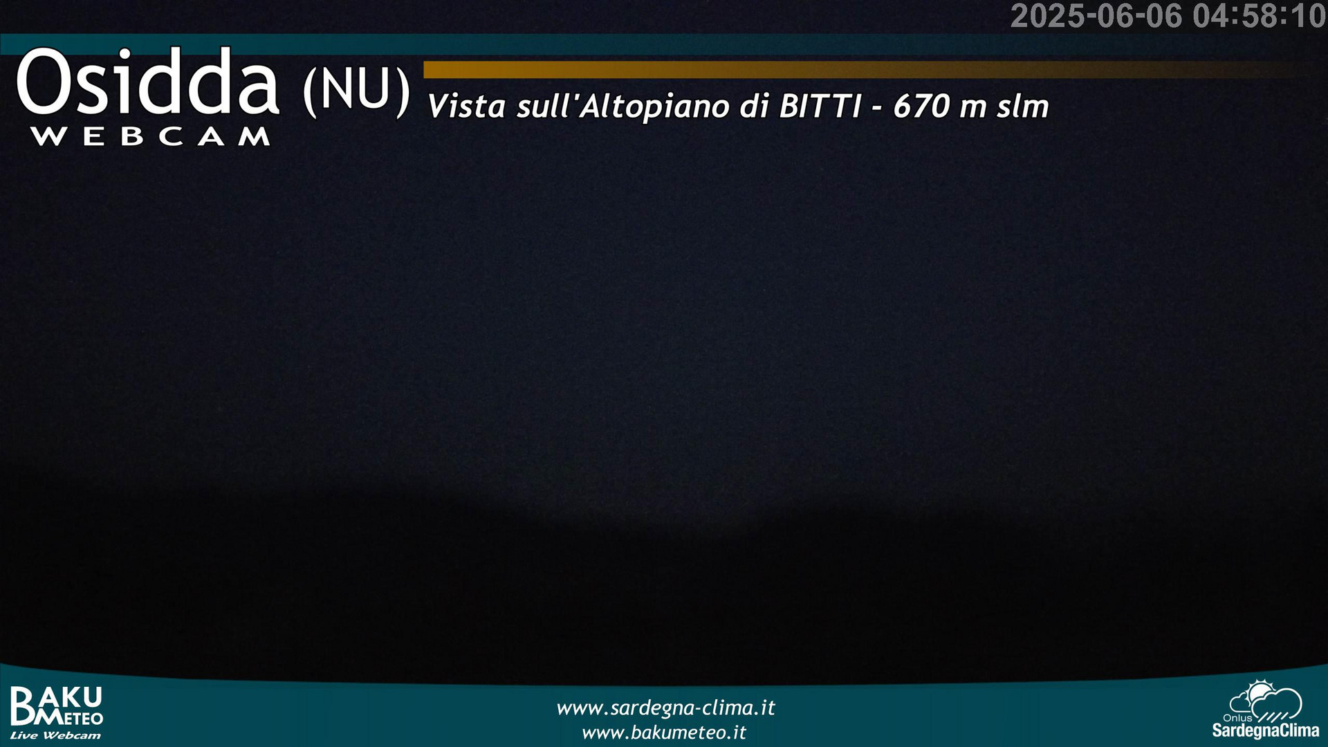 time-lapse frame, Osidda webcam