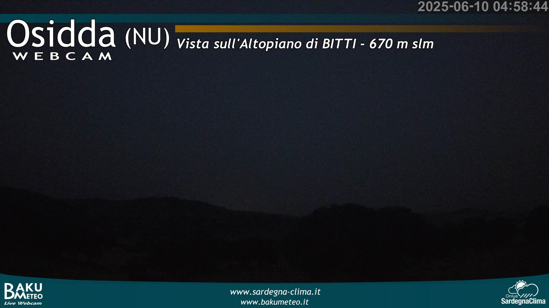 time-lapse frame, Osidda webcam