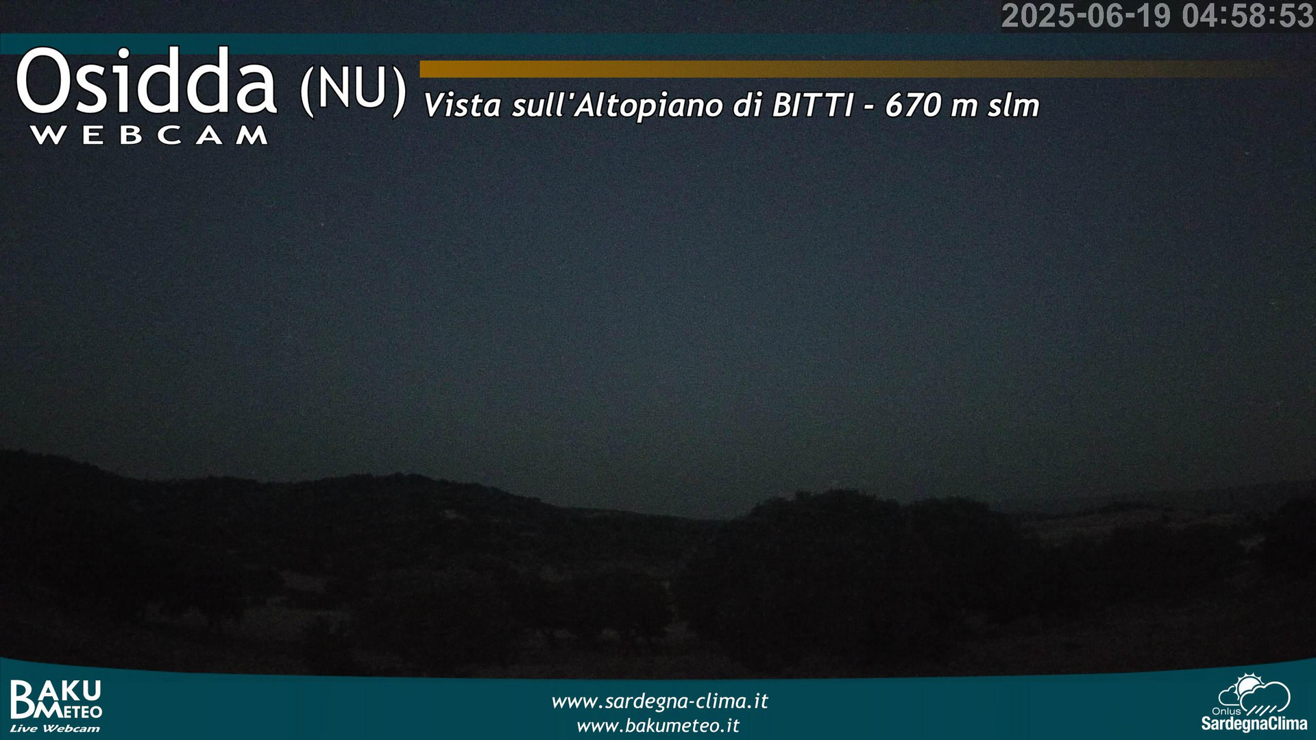 time-lapse frame, Osidda webcam