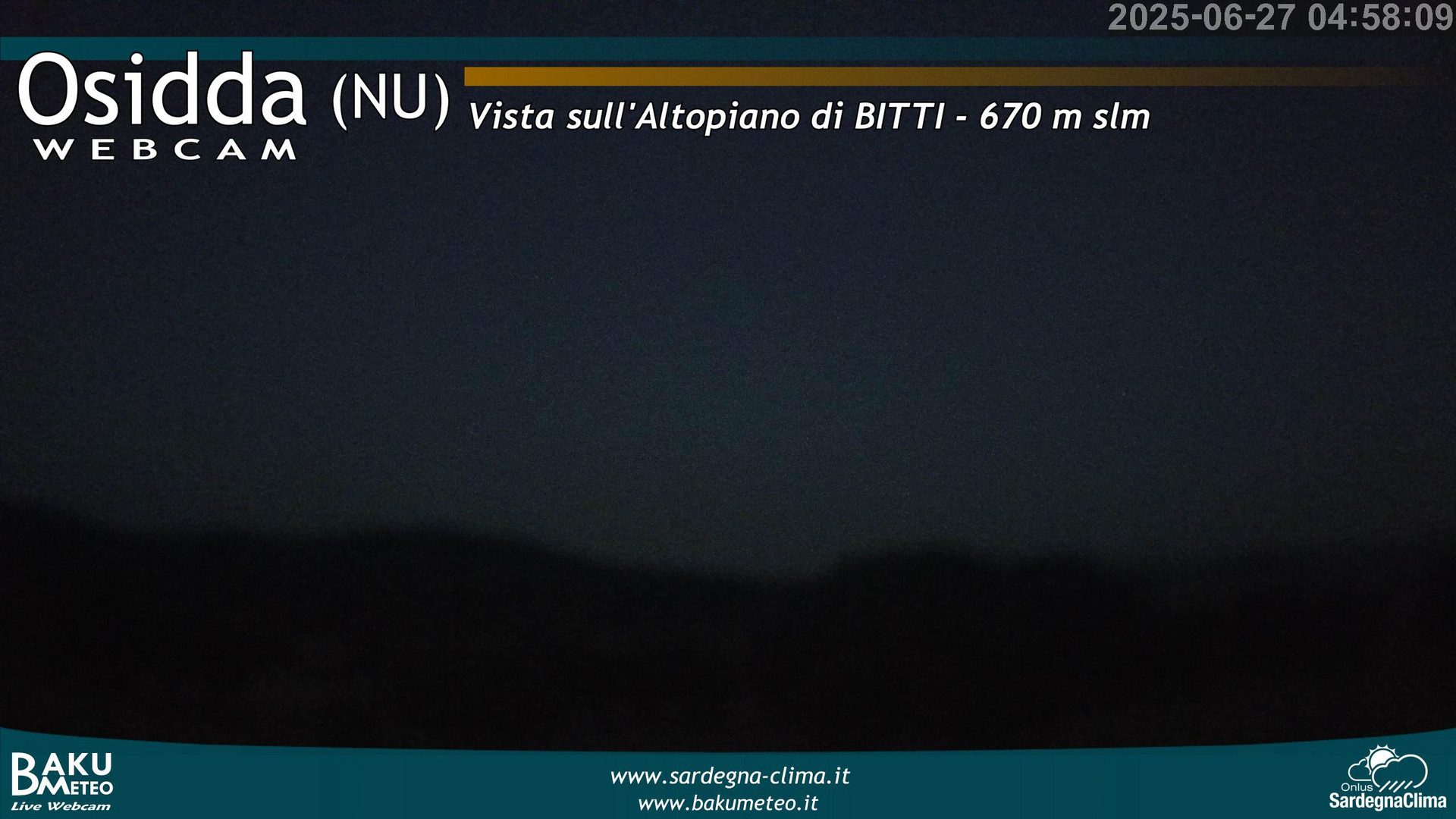 time-lapse frame, Osidda webcam