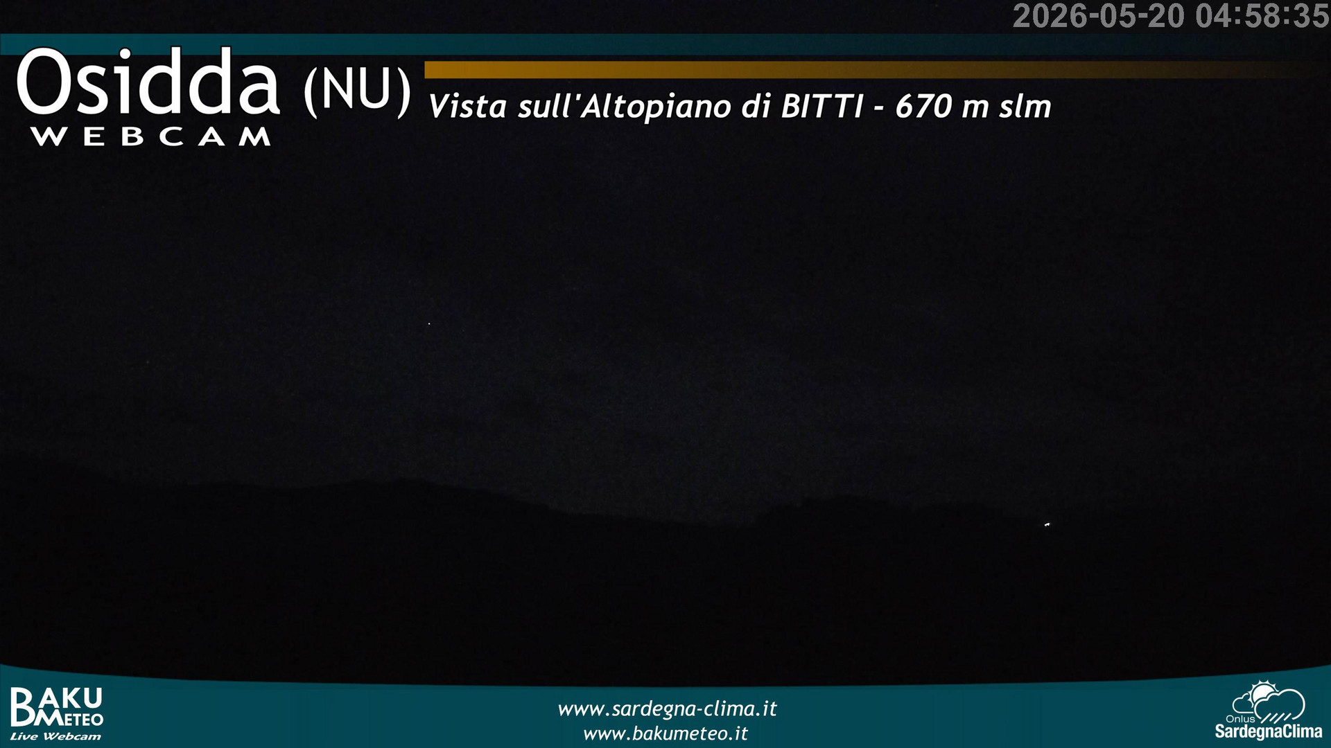 time-lapse frame, Osidda webcam