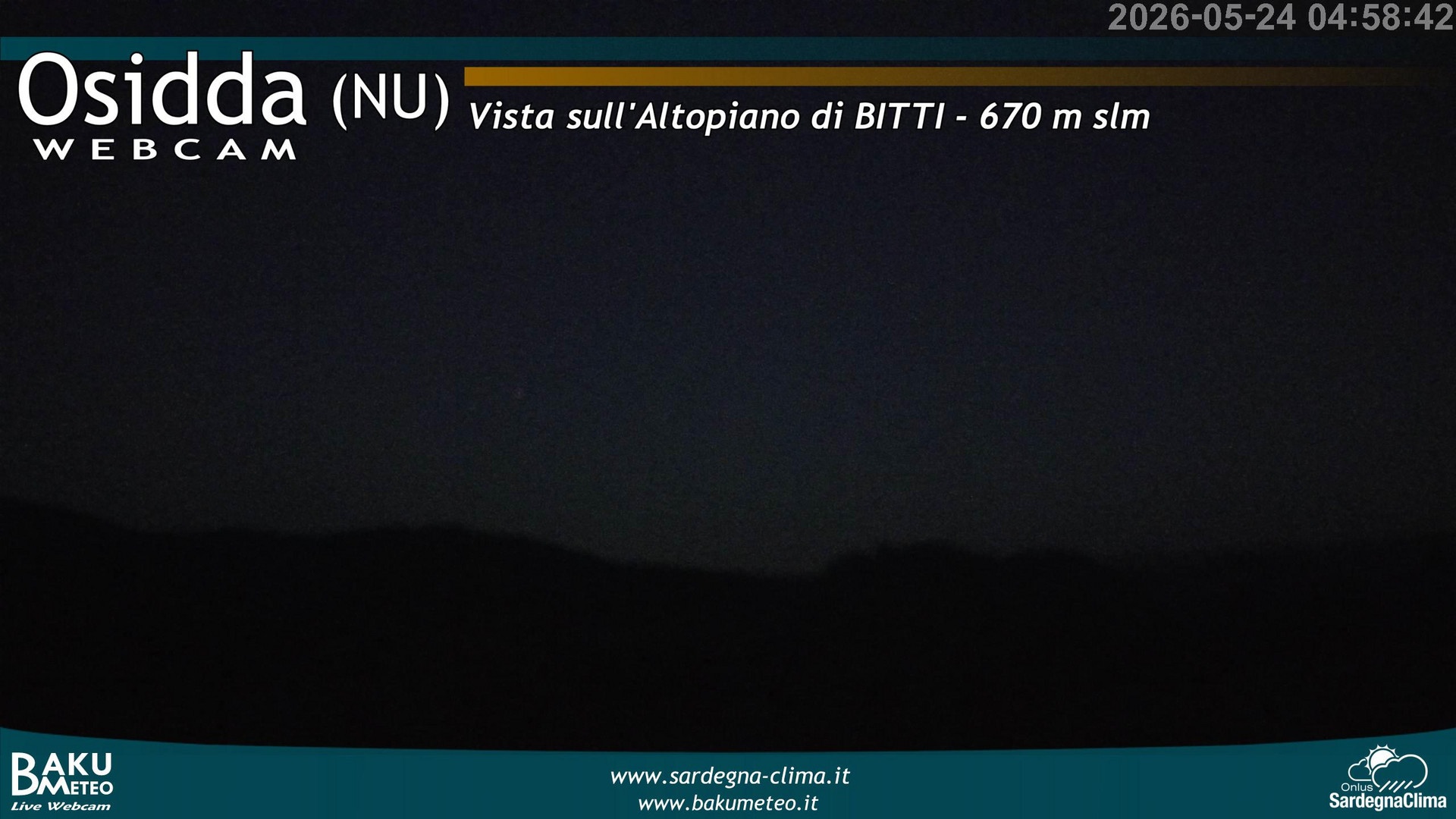 time-lapse frame, Osidda webcam