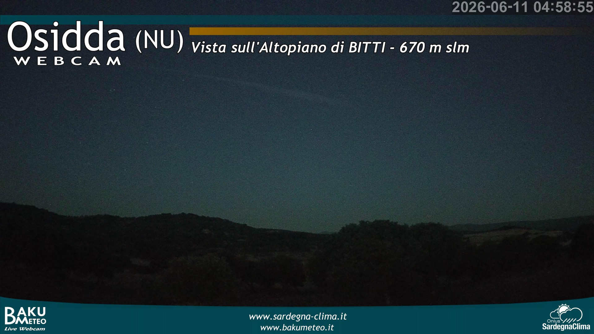 time-lapse frame, Osidda webcam
