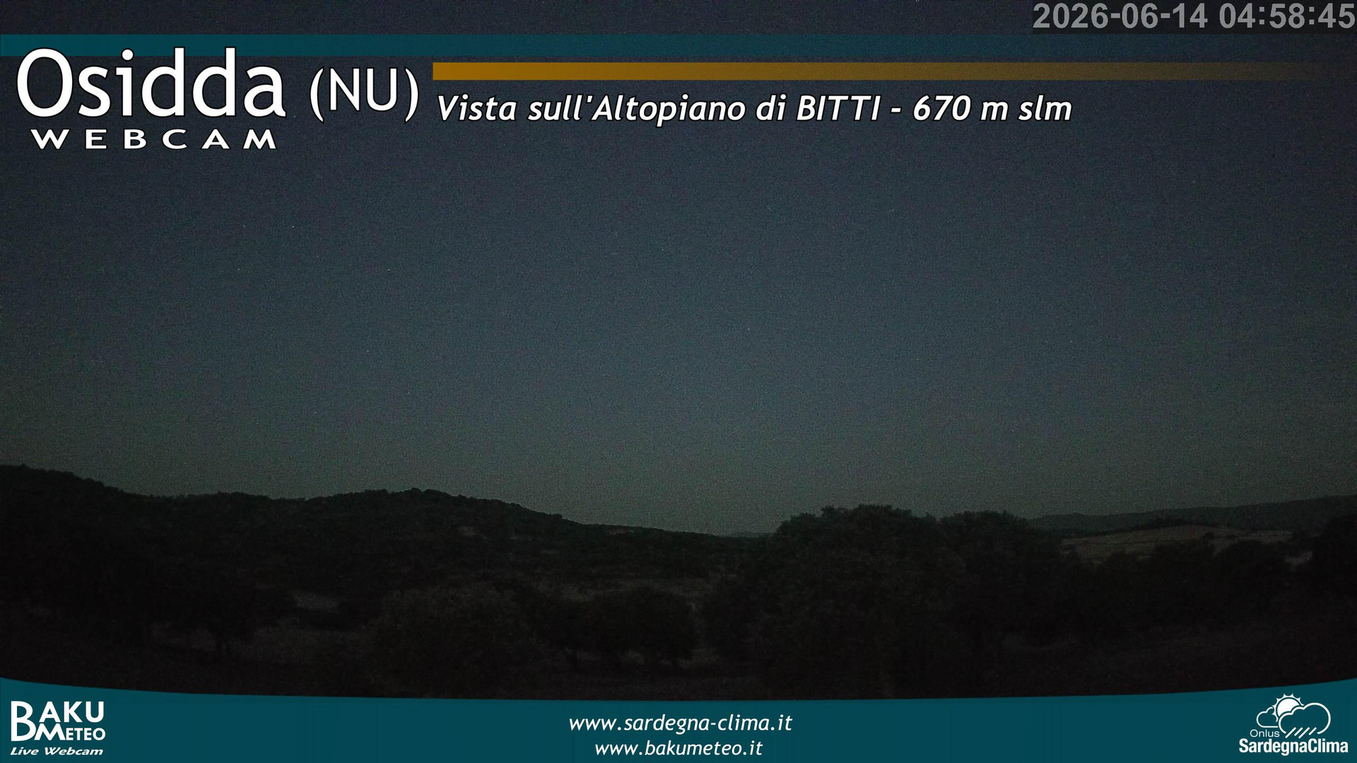 time-lapse frame, Osidda webcam
