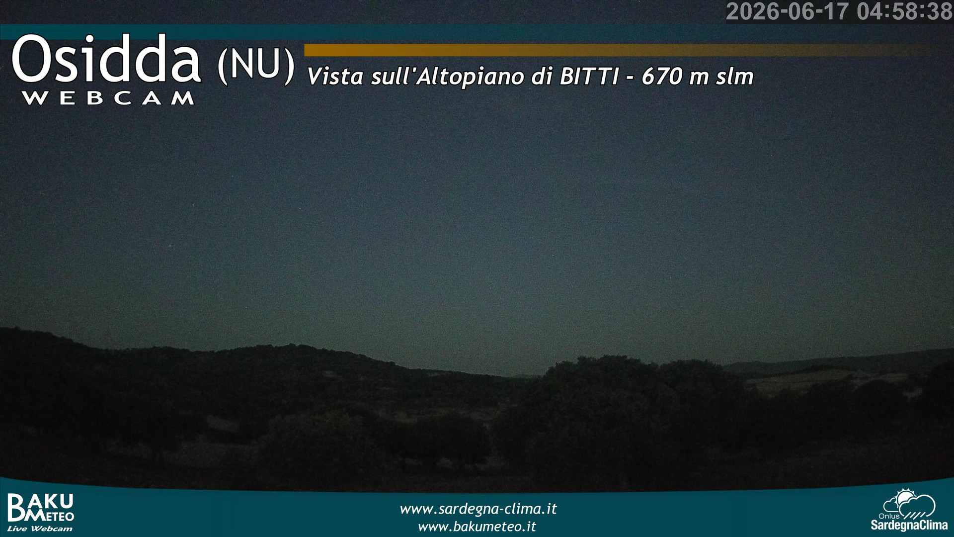 time-lapse frame, Osidda webcam