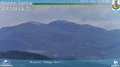 view from Monte Santa Vittoria Nord on 2026-03-09