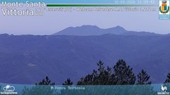 view from Monte Santa Vittoria Nord on 2026-04-10