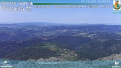 view from Monte Santa Vittoria Nord on 2026-04-21
