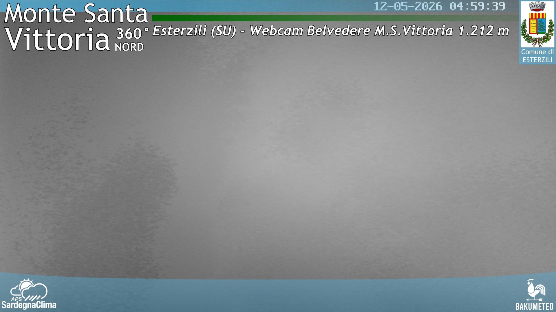 time-lapse frame, Monte Santa Vittoria Nord webcam