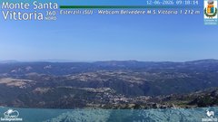 view from Monte Santa Vittoria Nord on 2026-06-12