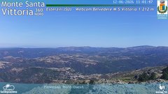 view from Monte Santa Vittoria Nord on 2026-06-12