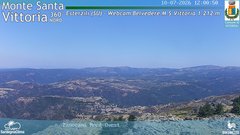 view from Monte Santa Vittoria Nord on 2026-07-10