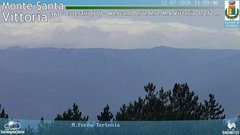 view from Monte Santa Vittoria Nord on 2026-07-12