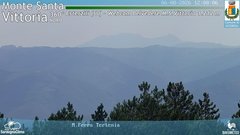 view from Monte Santa Vittoria Nord on 2026-08-06