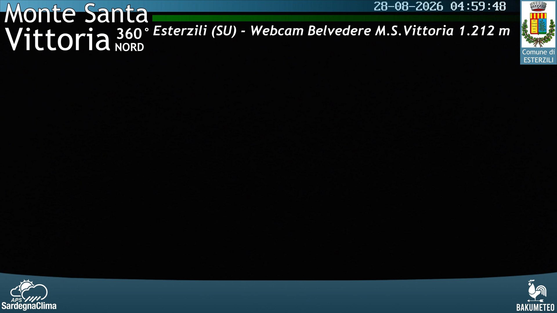 time-lapse frame, Monte Santa Vittoria Nord webcam