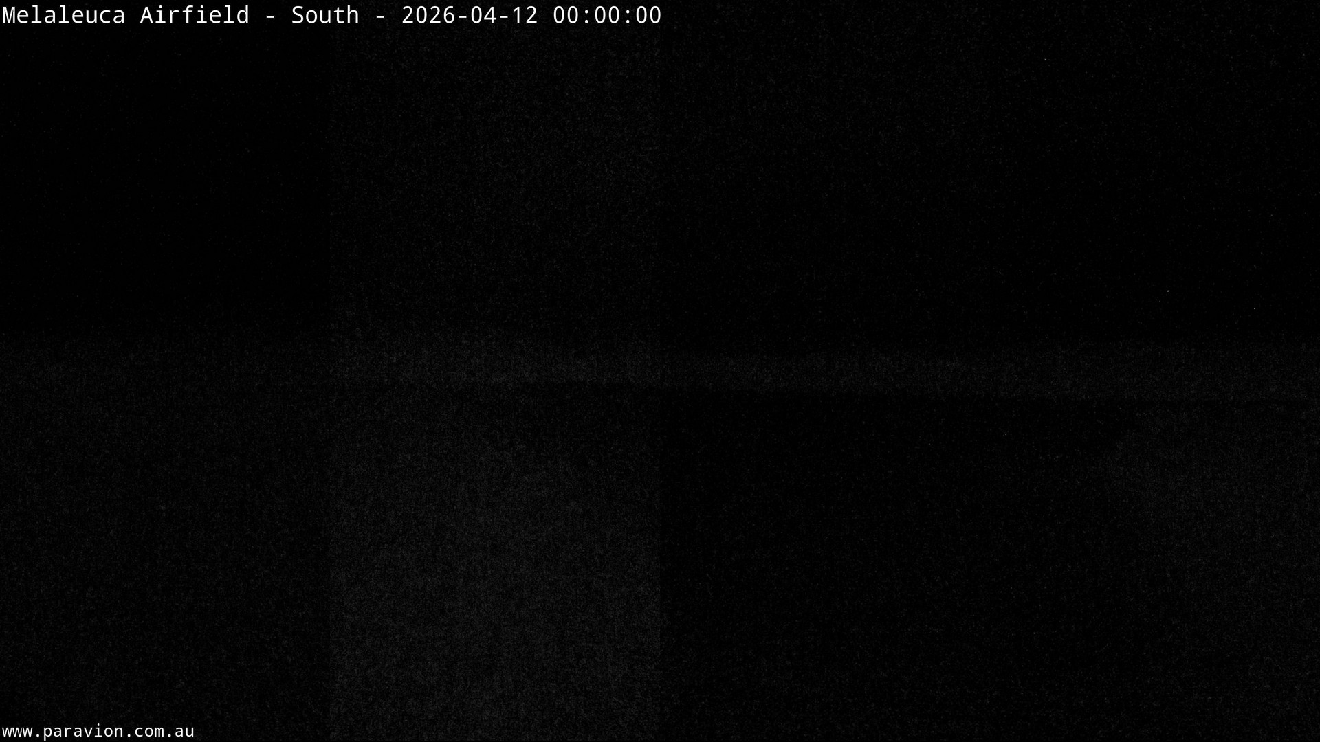 time-lapse frame, Melaleuca Airfield - South webcam