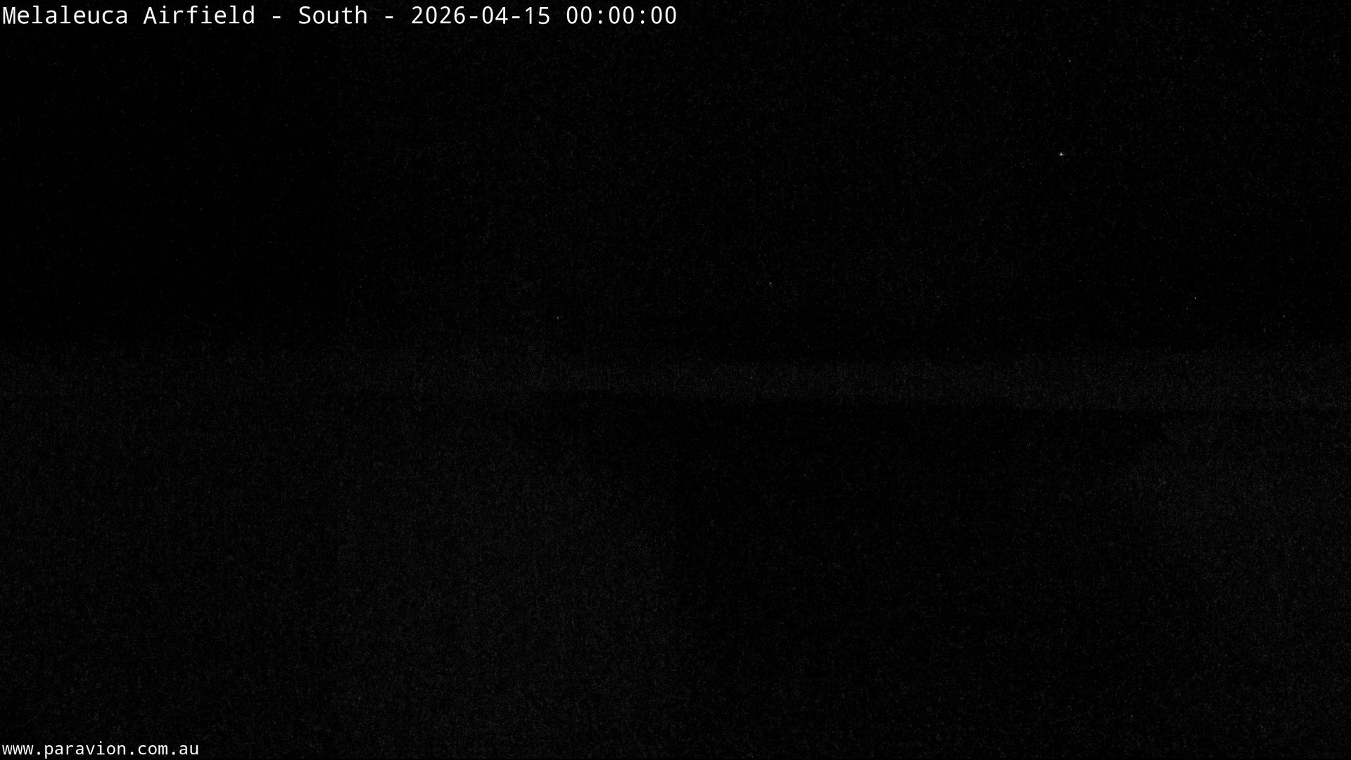 time-lapse frame, Melaleuca Airfield - South webcam