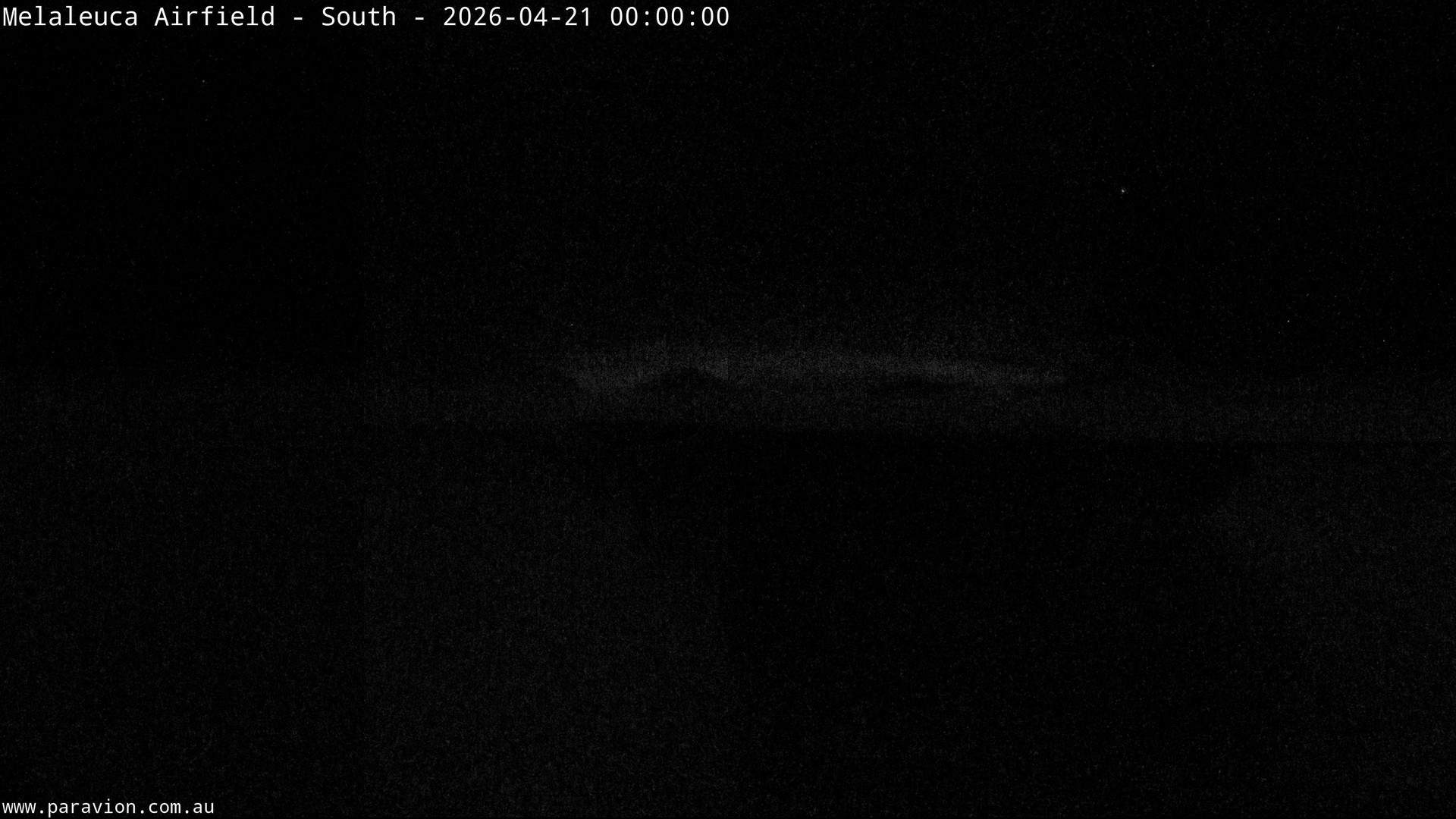 time-lapse frame, Melaleuca Airfield - South webcam