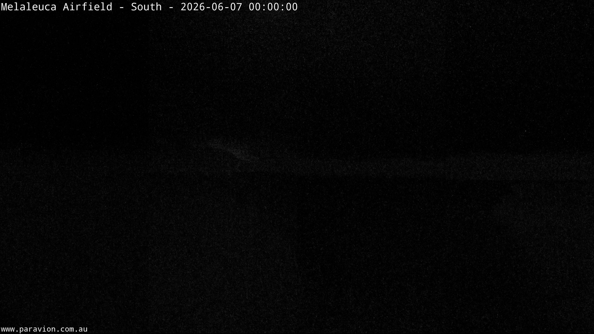 time-lapse frame, Melaleuca Airfield - South webcam