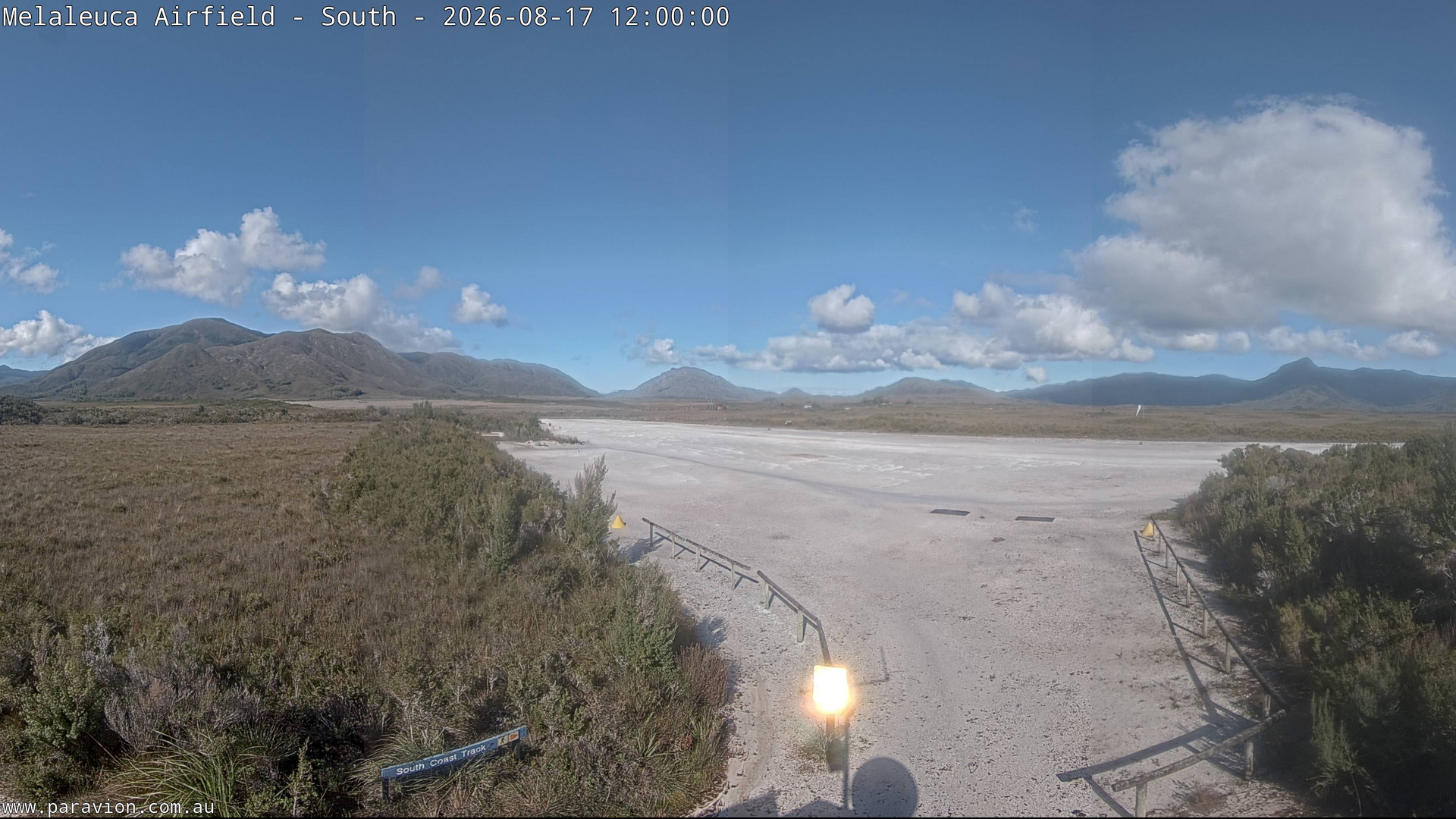 view from Melaleuca Airfield - South on 2026-08-17