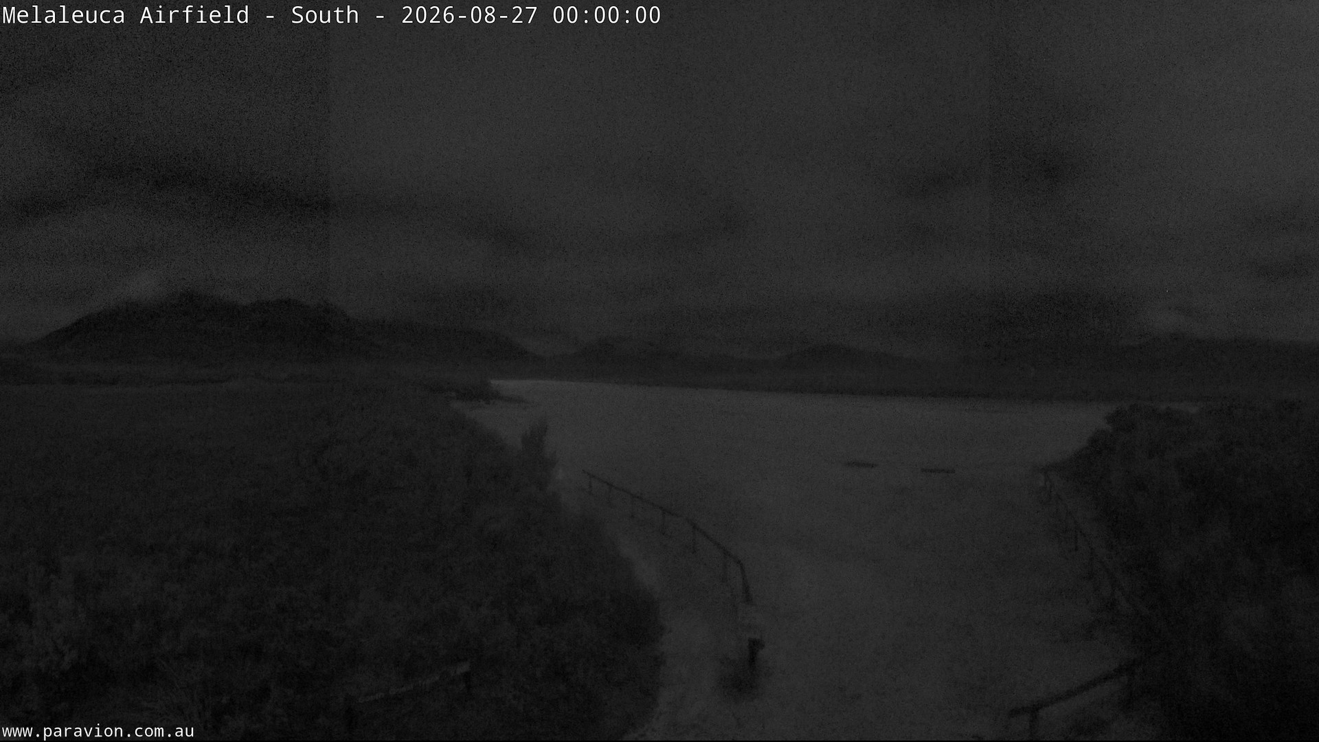 time-lapse frame, Melaleuca Airfield - South webcam